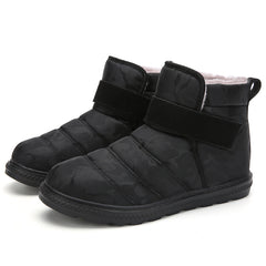 Men's Camo Snow Boots Warm Fleece Ankle Boots
