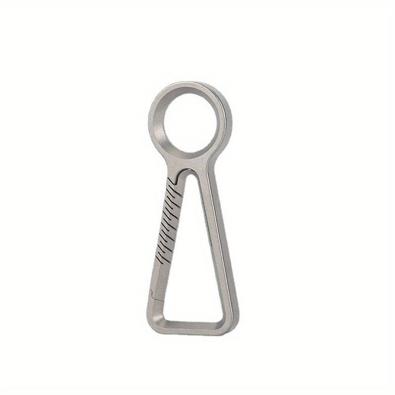 Titanium Carabiner Keychain for Outdoors