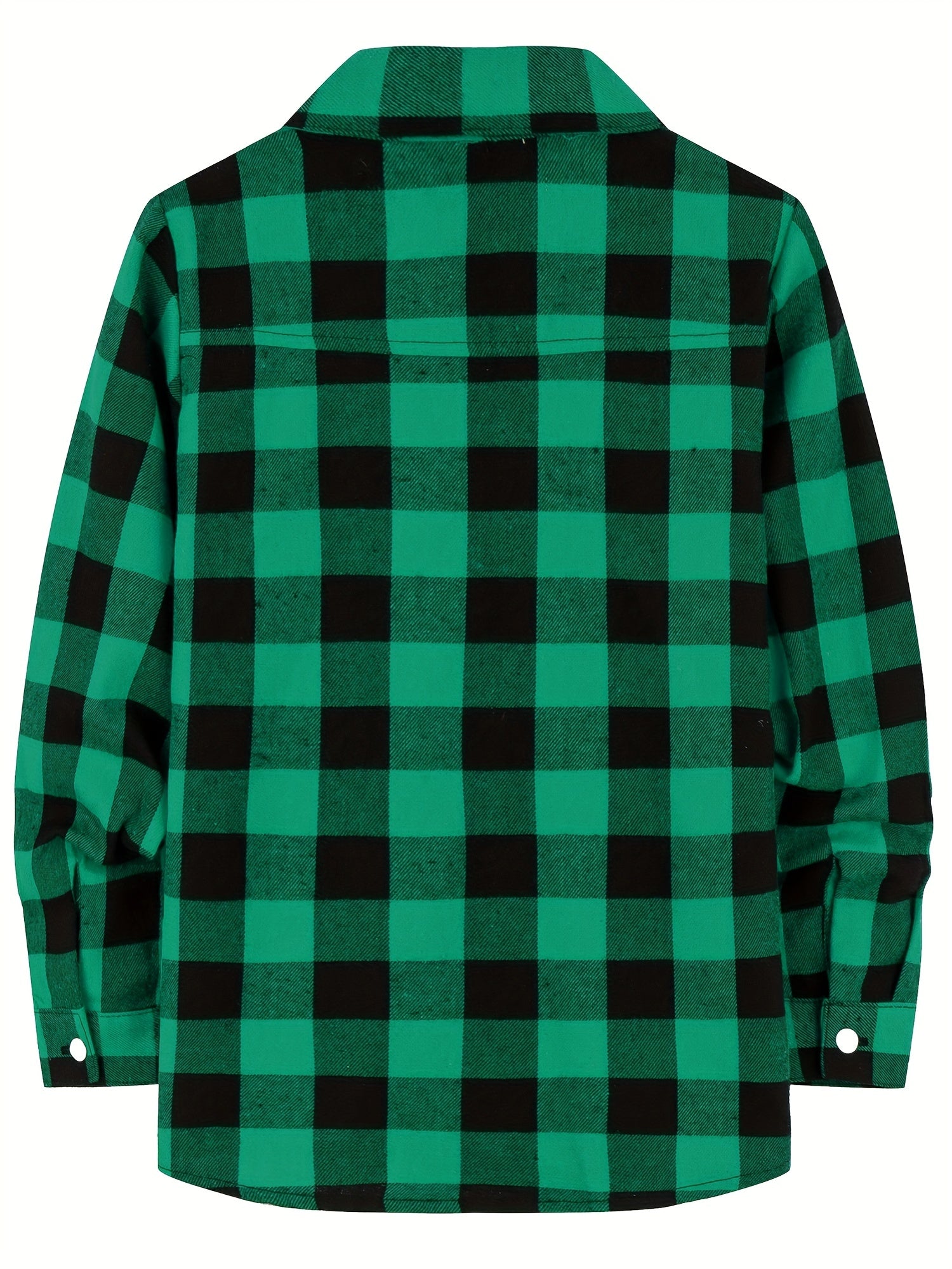 Men's Plaid Button Up Flannel Shirt