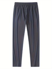 Men's Lightweight Drawstring Pants for Outdoor Activities