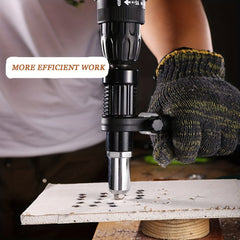 Rivet Gun Adapter for 2.4-3.2-4.0-4.8mm Rivet Head Bits