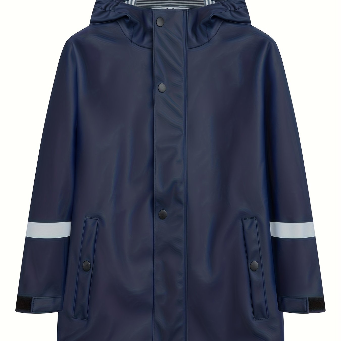 Kids Waterproof Hooded Rain Jacket