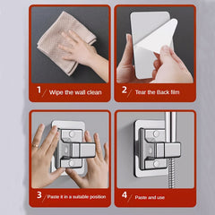 Universal Plastic Handheld Shower Head Bracket