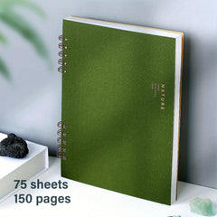 Colorful Spiral Notebook 150 Pages Lined Diary Notebook