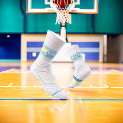 3Pairs Gameover Basketball Socks Men's Thickened Sports Crew Running Hikin