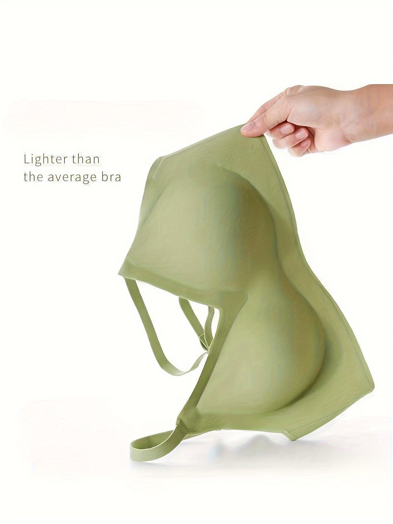 Comfortable Seamless Wireless V Neck Bra