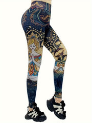 High Waist Tummy Control Fitness Leggings for Women
