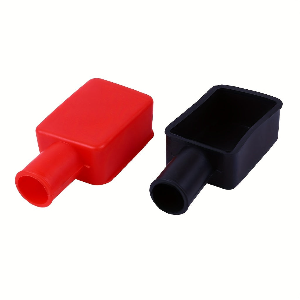 1 Pair Auto Terminal Covers Cap Boot Isograde Protector Batteries Accessories