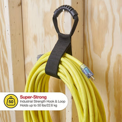 Heavy Duty Extension Cord Storage Straps with Handle