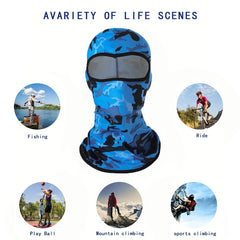 Summer Sports Cooling Face Mask Windproof Dustproof UV Protector Neck Gaiter