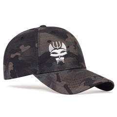 Camouflage Wolf Baseball Cap For Men