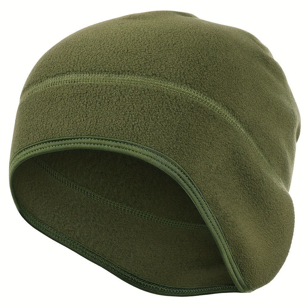 Winter Thermal Running Hat Sports Beanies Stretch Ear Warmer