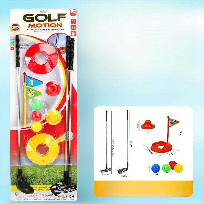 Kids Golf Club Set Parent Child Outdoor Sports Toy