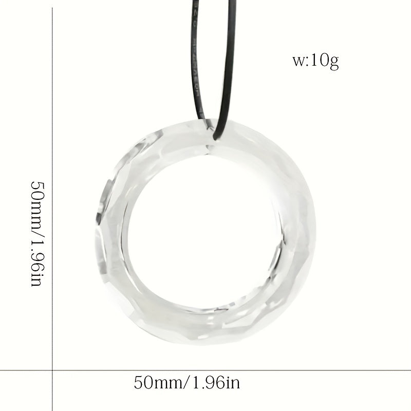 Crystal Chandelier Suncatcher Prisms Hanging Pendant Indoor Outdoor 50mm
