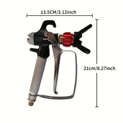 3pcs Airless Paint Spray Gun w/ Nozzle & Swivel Joint