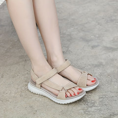 Women's Ankle Strap Flat Sandals Open Toe Non slip Shoes