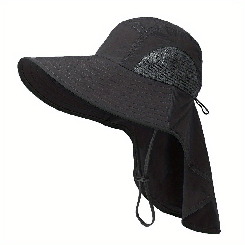 Men's Wide Brim Sun Protection Fishing Hat
