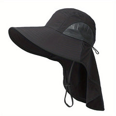 Men's Wide Brim Sun Protection Fishing Hat