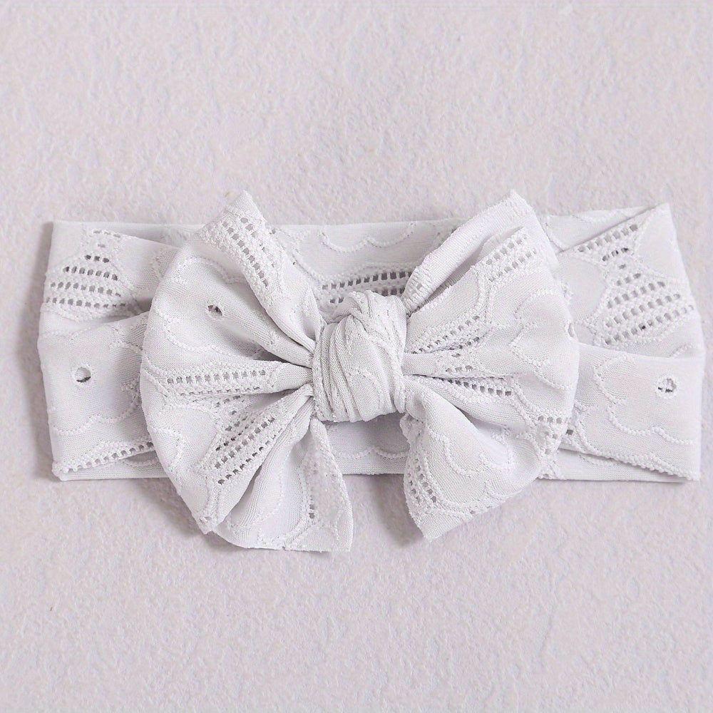 Bowknot Lace Baby Headbands Hairbands Elastics Hair Accessories For Baby Girls