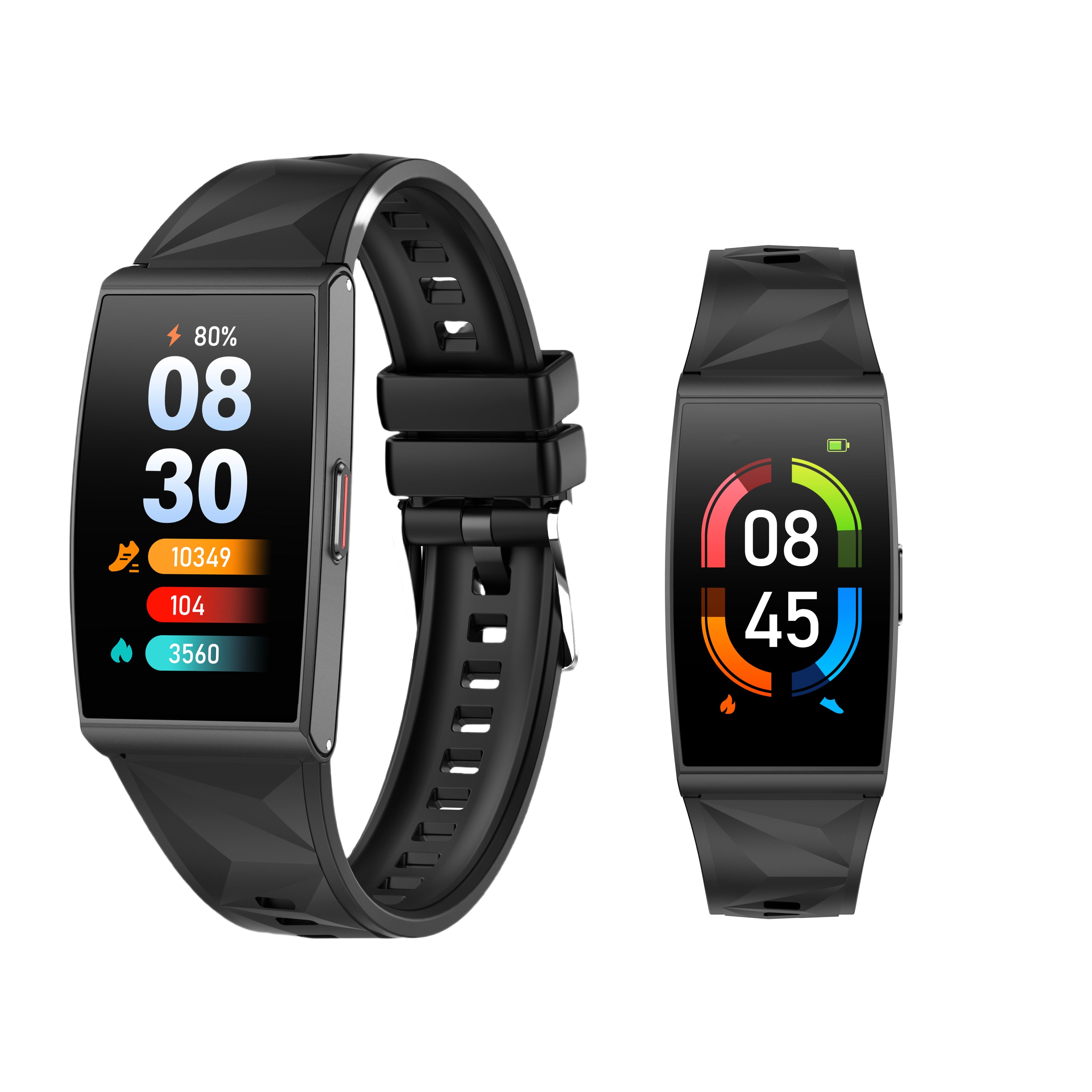Unisex Smartwatch Fitness Tracker Music Control Call Message Notifications