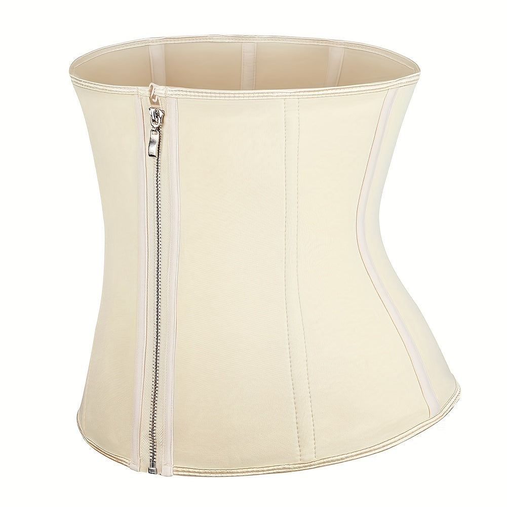 Waist Trainer Tummy Wrap Tummy Control Zipper Slimmer Belly Belt