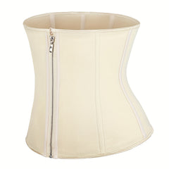 Waist Trainer Tummy Wrap Tummy Control Zipper Slimmer Belly Belt