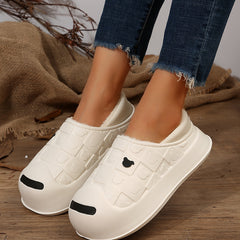 Women's Plush Lined Snow Shoes Non Slip Winter Boots