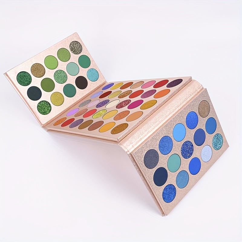 Pro 65 Eyeshadow Palette Waterproof Matte Shimmer Metallic
