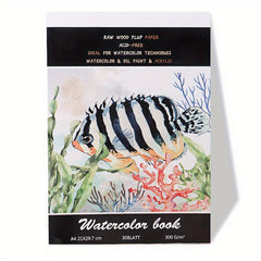 Watercolor Book 30 Sheets 140lb 300gsm Watercolor Paper Art Sketchbook
