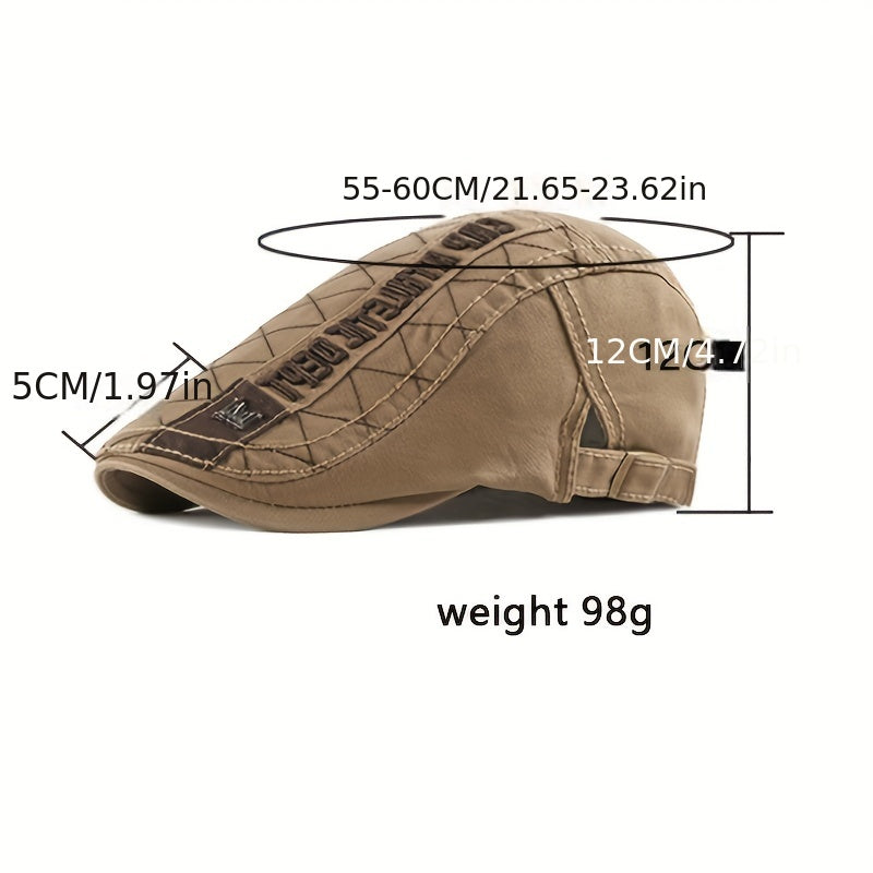 Plain Colours Beret Flat Golf Cap Artist Hat