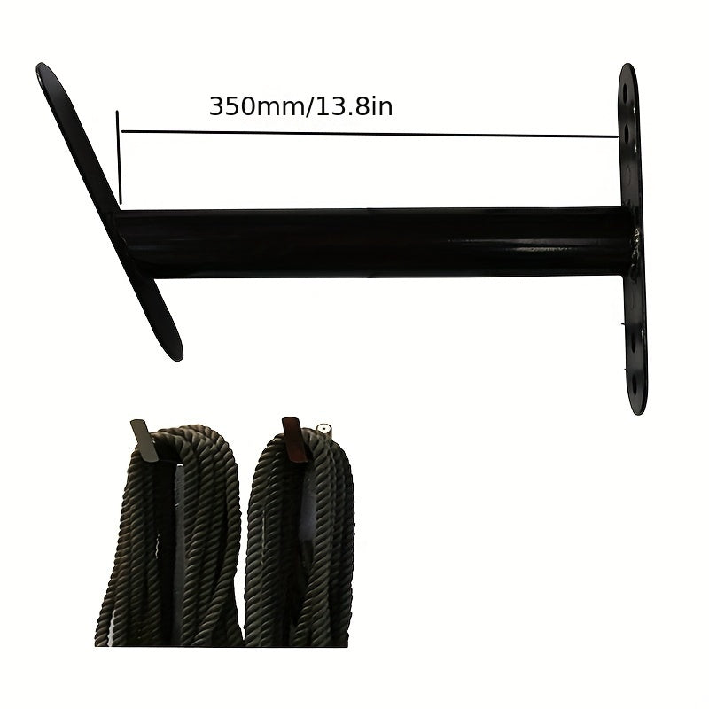 Heavy Duty Battle Rope Wall Hook for Rope Storage