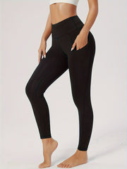 Yoga Pants With Pocket Stretchy Running Leggings