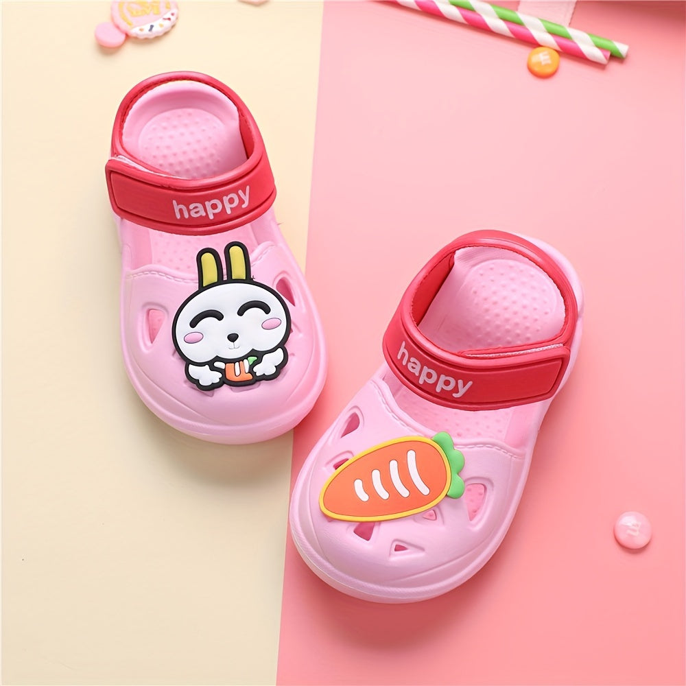 Baby Girls Cartoon Wading Shoes Lightweight Non Slip Beach Summer Shoes