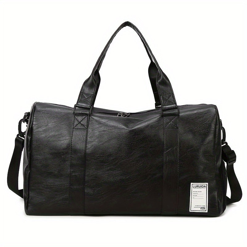 Large Capacity Zipper Fitness Tote Bag for Sports and Travel