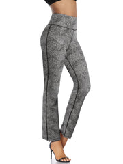 High Waist Skinny Flare Pants Sports Fitness Yoga Running Yoga Pants