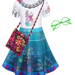 Girls Princess Dress Costume Dress Up Birthday Party Christmas Cosplay