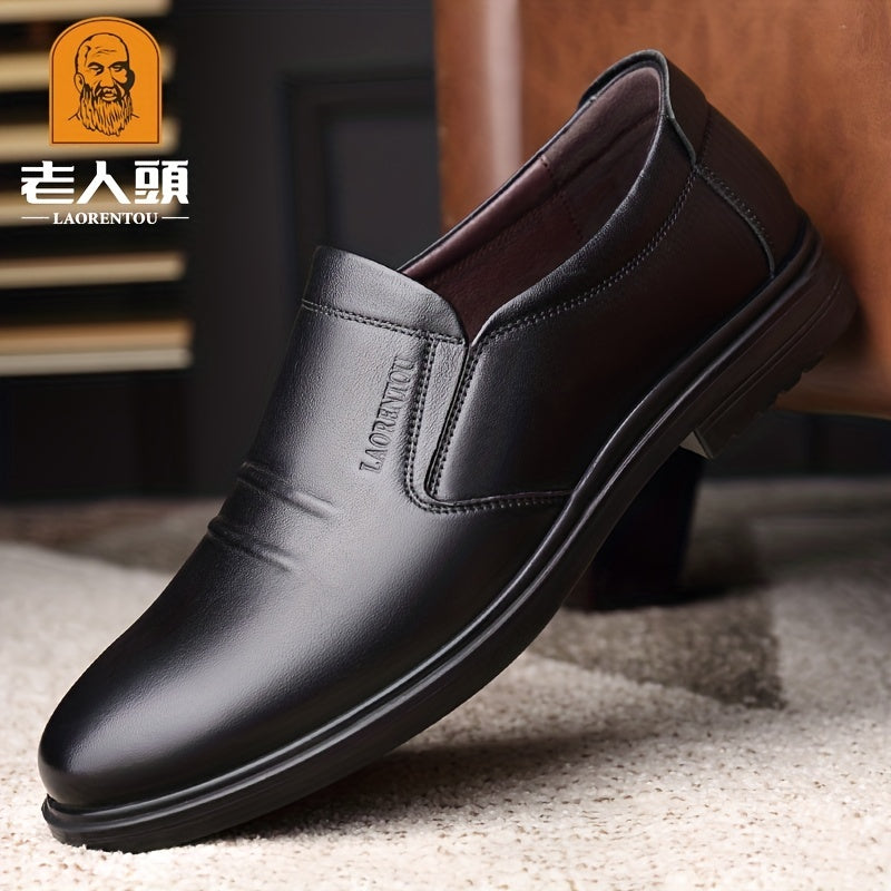 Men's Pointed Toe Oxford Shoes Non Slip Formal Shoes for Wedding Business