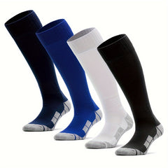 Knee High Ski Socks Non slip Football Socks Moisture Wicking