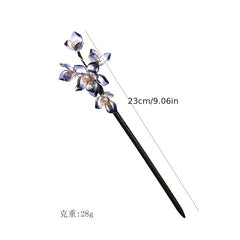 Vintage Sandalwood Flower Hairpin Wooden Hair Accessory