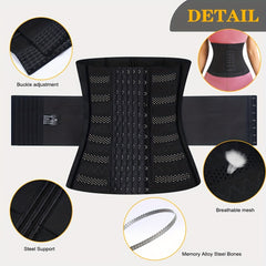 Adjustable Waist Trainer for Women Lower Belly Fat Wrap