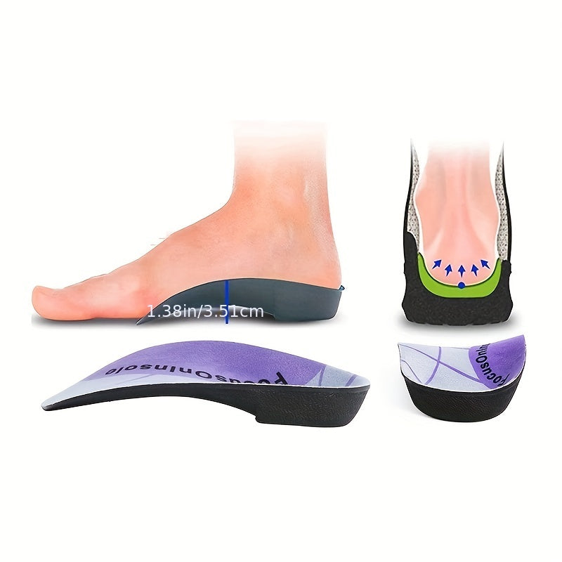 Arch Support Insoles for Plantar Fasciitis Relief Work Boots