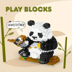 Chinese Style Panda Building Blocks Toy Set