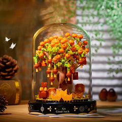 1150pcs Flower Tree Building Blocks Assembly ABS Material