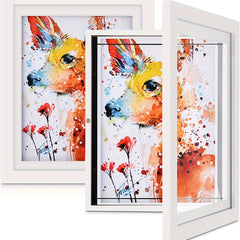 Kids Art Frames Painting Decoration Painting Flip Frame