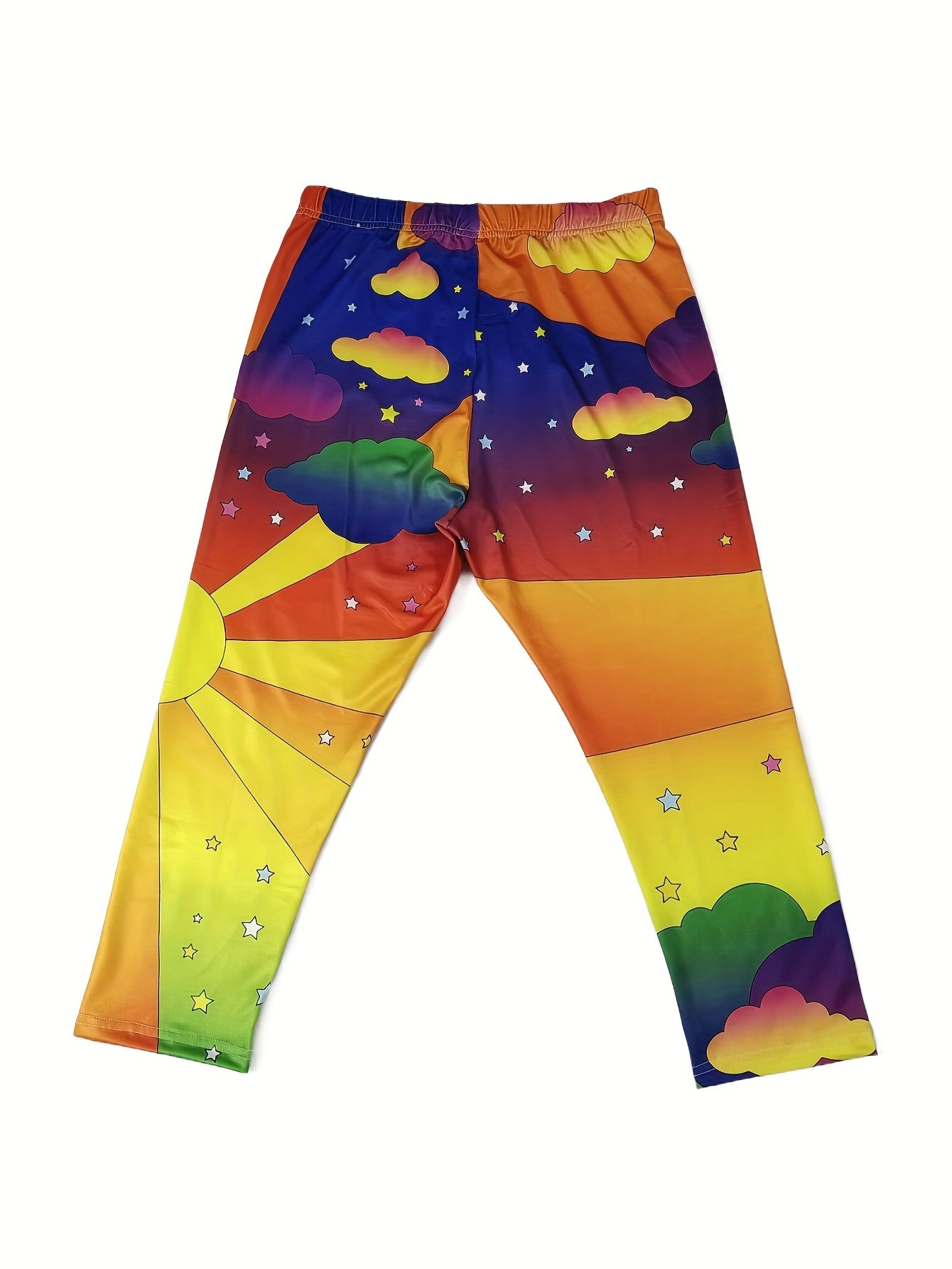 Skinny Capris Leggings Allover Print for Women