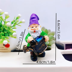 Watering Santa Claus Garden Ornament