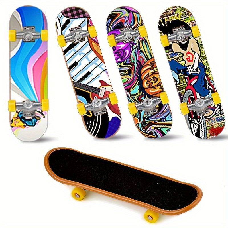 1 Pc Mini Fingerboard Skate Boarding Party Toy Random