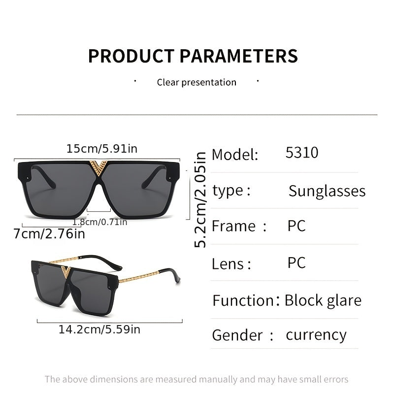 Vintage Metal Temple Sunglasses Women's Eyewear