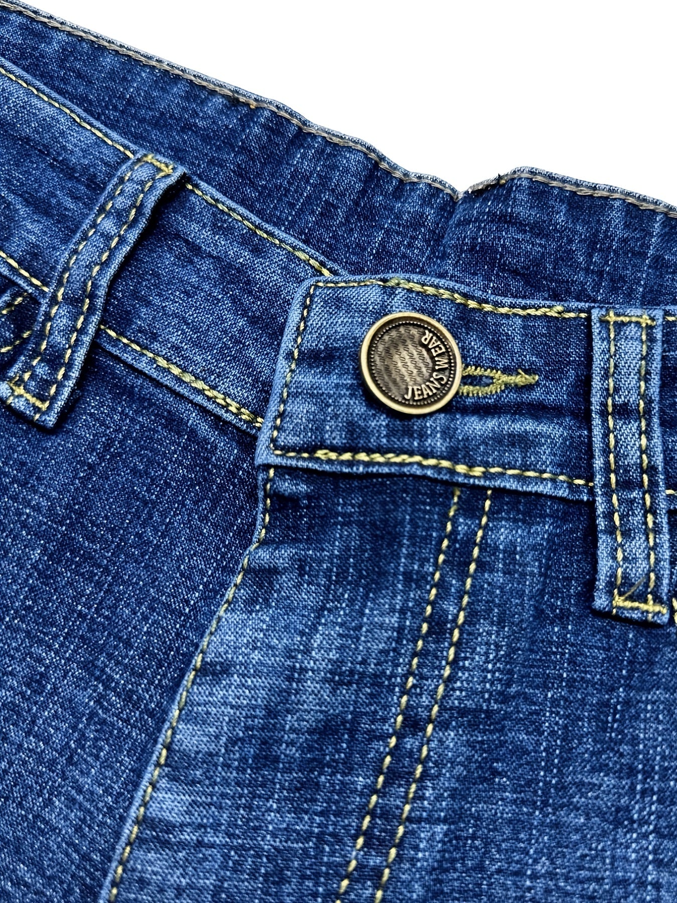 Men's Stretch Straight Leg Jeans