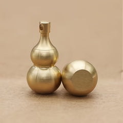 Brass Gourd Keychain Car Decoration Gift